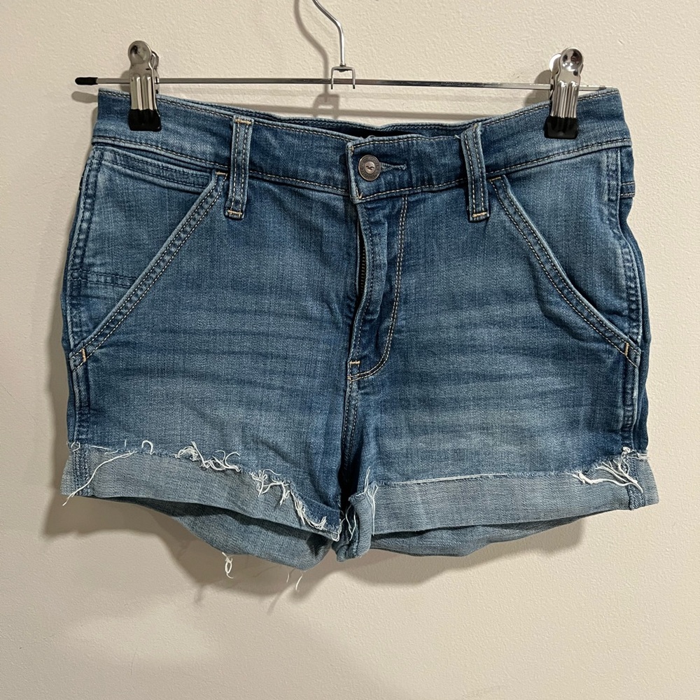 Hollister High Rise 3” Jean Shorts